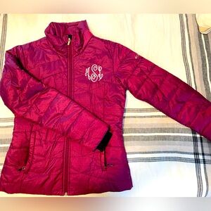 Columbia Omni heat Omni cell outerwear, magenta, size medium